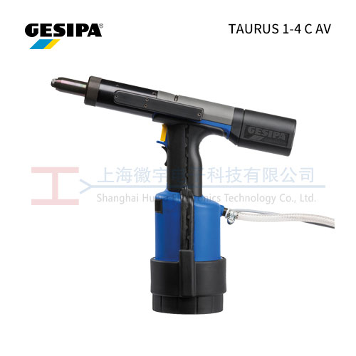 GESIPA TAURUS 1-4 C AV 带安装过程监测铆钉枪